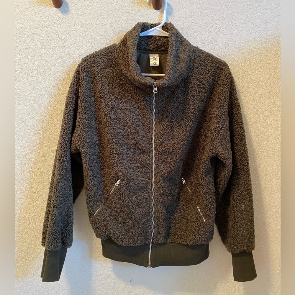 XS Teddy Sherpa Bomber Jacket
